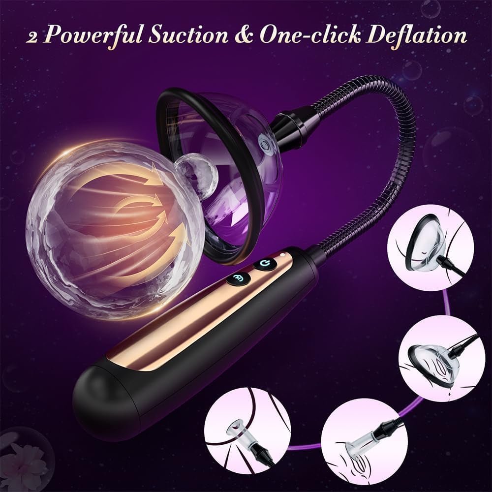 VirexaPro Electric Pussy Pump 5 Cups 2 Modes