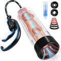 GripCore Manual Penis Pump with Rings & Sleeves