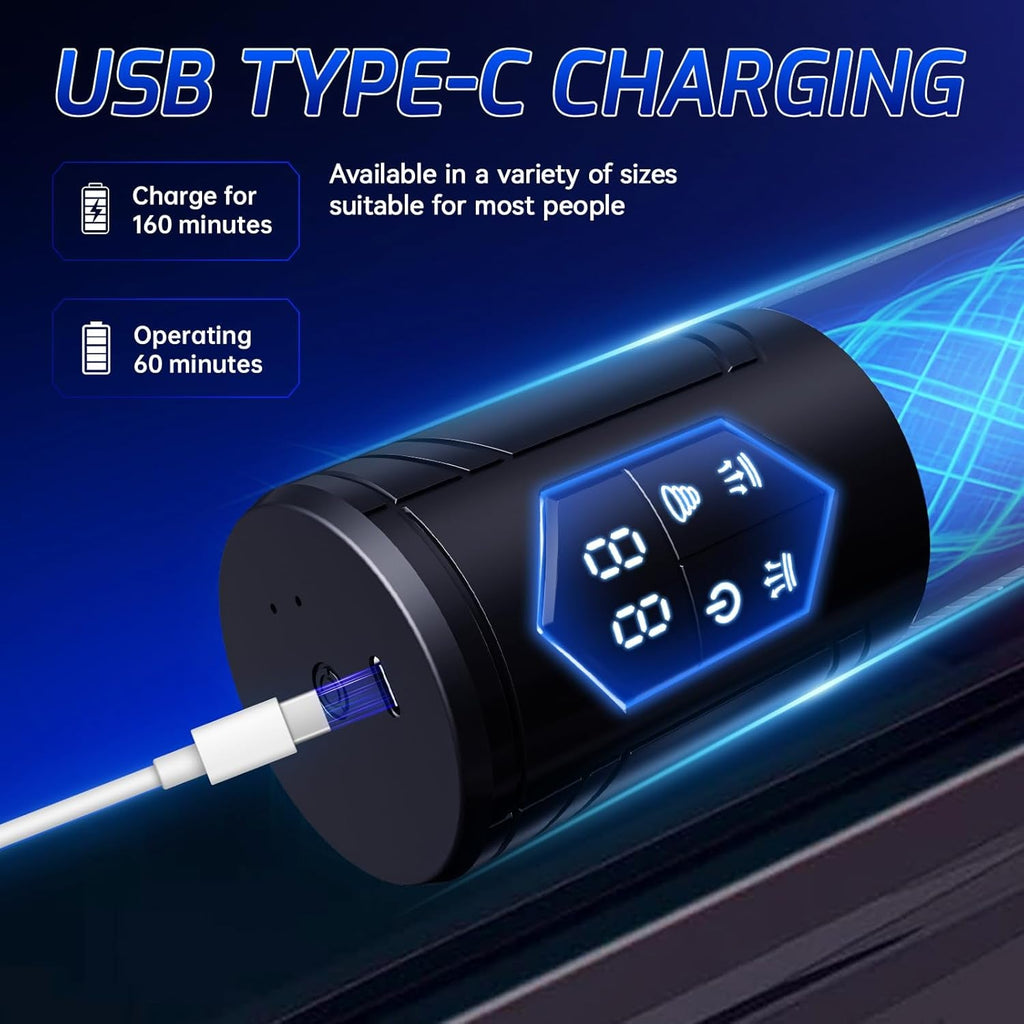PowerRise Electric Penis Pump 8 Modes Kit