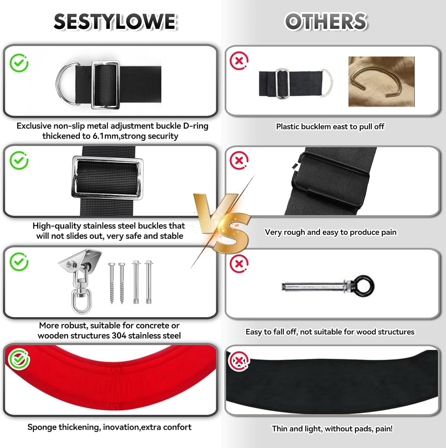 ScarletOrbit 2-in-1 360° Sex Swing