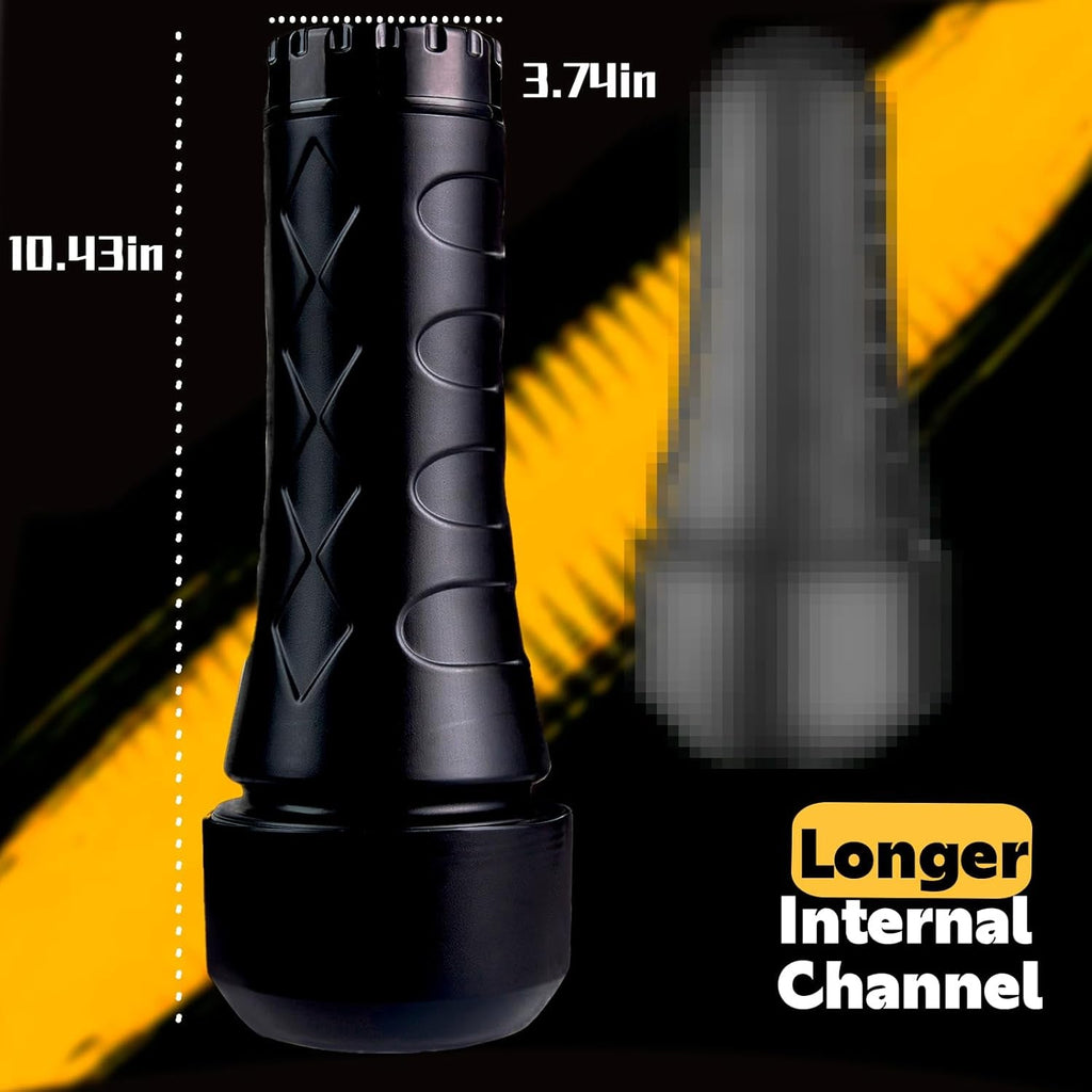 DeepCore Anal Pocket Pussy 8.5" Textured Male Stroker