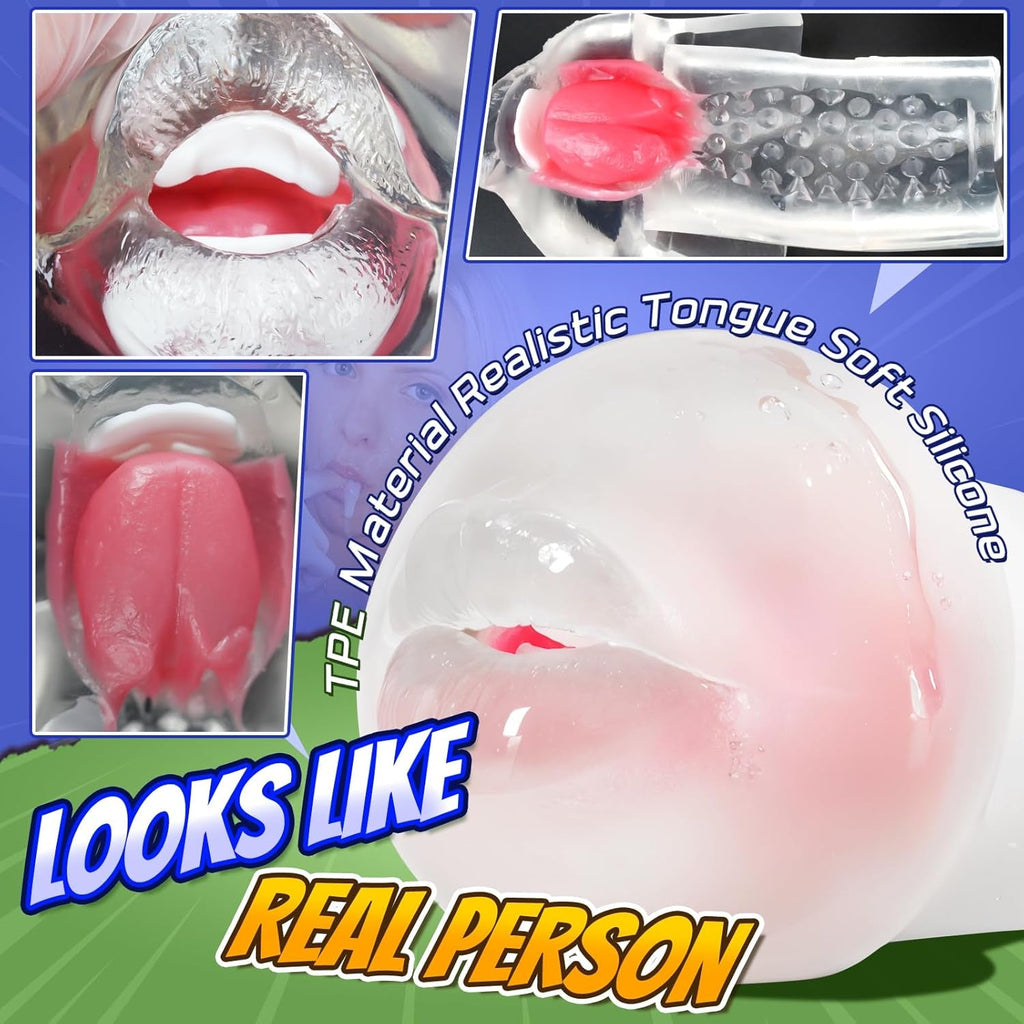 ClearOral Clear Pocket Pussy Sleeve for Penis Pump
