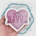 Lover Heart Freshie Mold