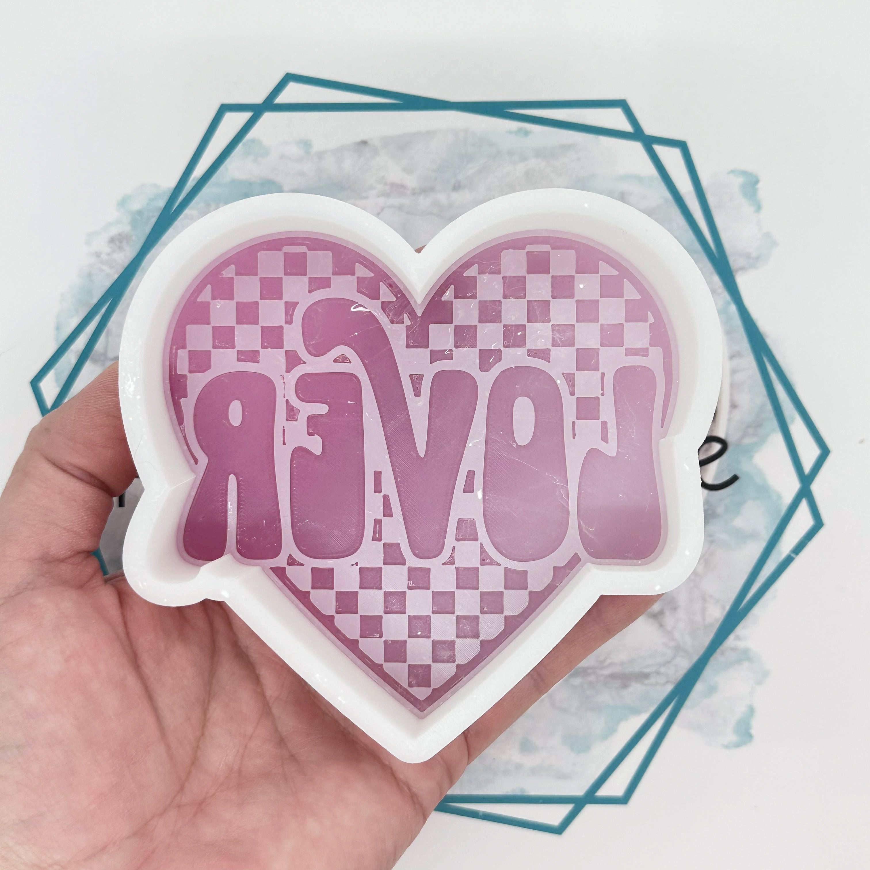 Lover Heart Freshie Mold