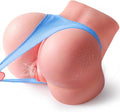 GripCoreX Dual Channel Sex Doll Stroker with Support Ring