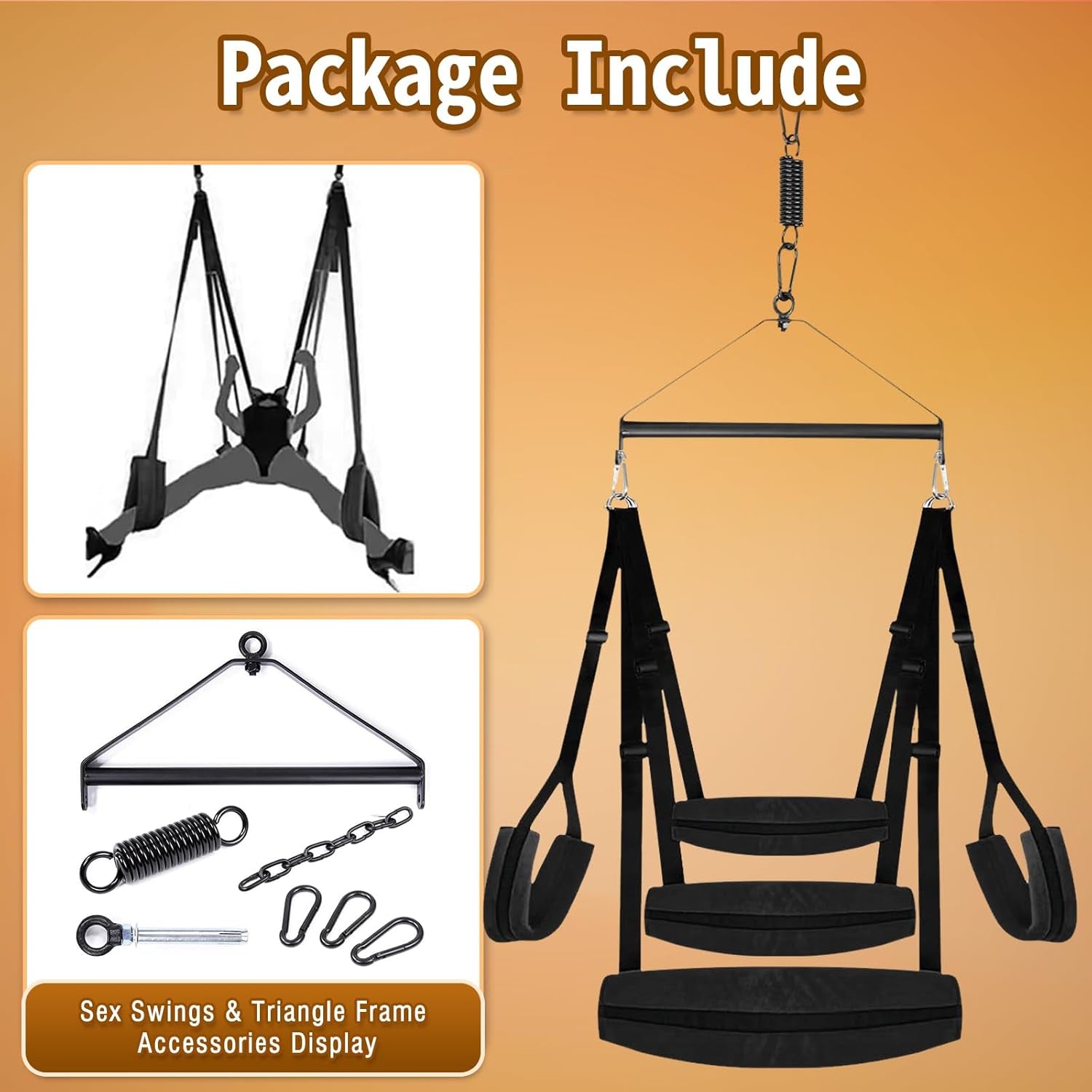 SpireX Spinning Ceiling Sex Swing 300lb Kit