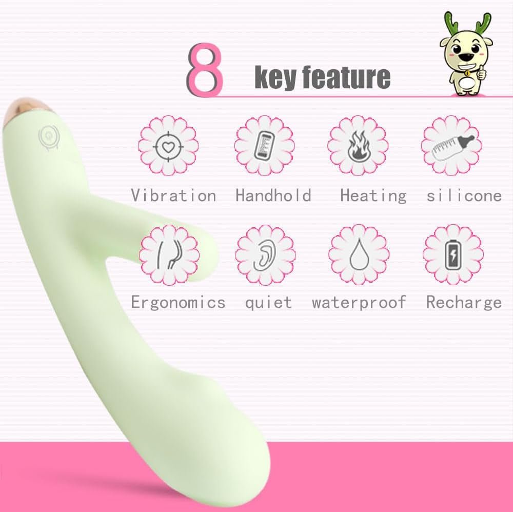 PureWave Rabbit Vibrator 8 Modes Waterproof USB