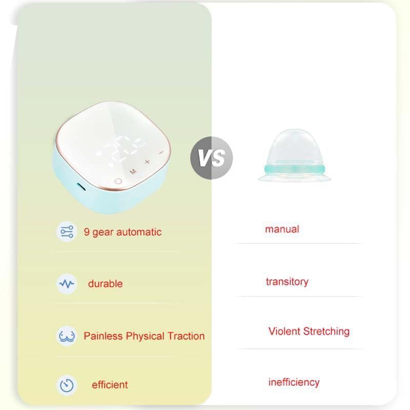 NipAura White Electric Nipple Corrector