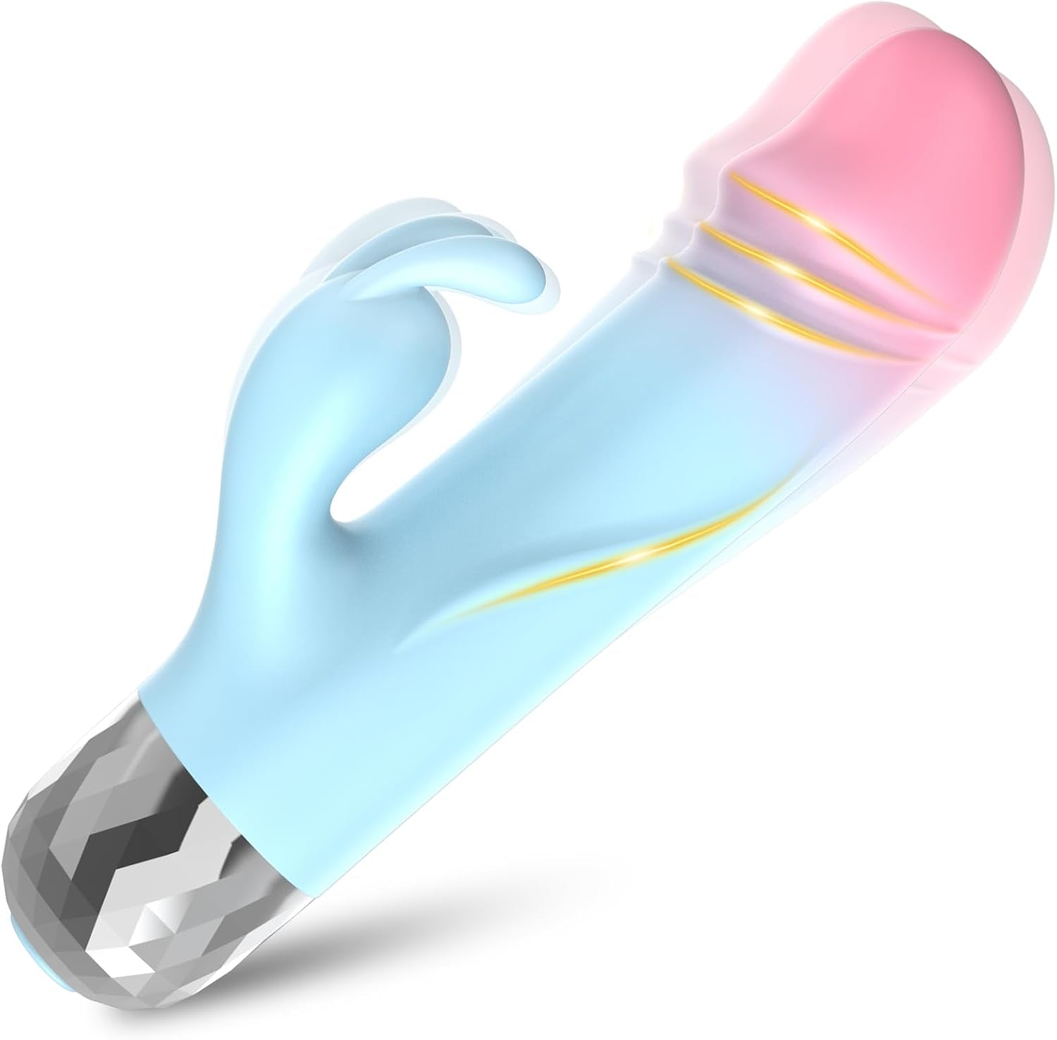 NanoVibe Mini Rabbit Vibrator 9 Modes Silicone Waterproof