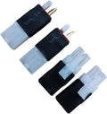 IRonManRc T-PLUG TO TAMIYA MALE AND FEMALE CONNECTORS ( 4 PCS TOTAL )