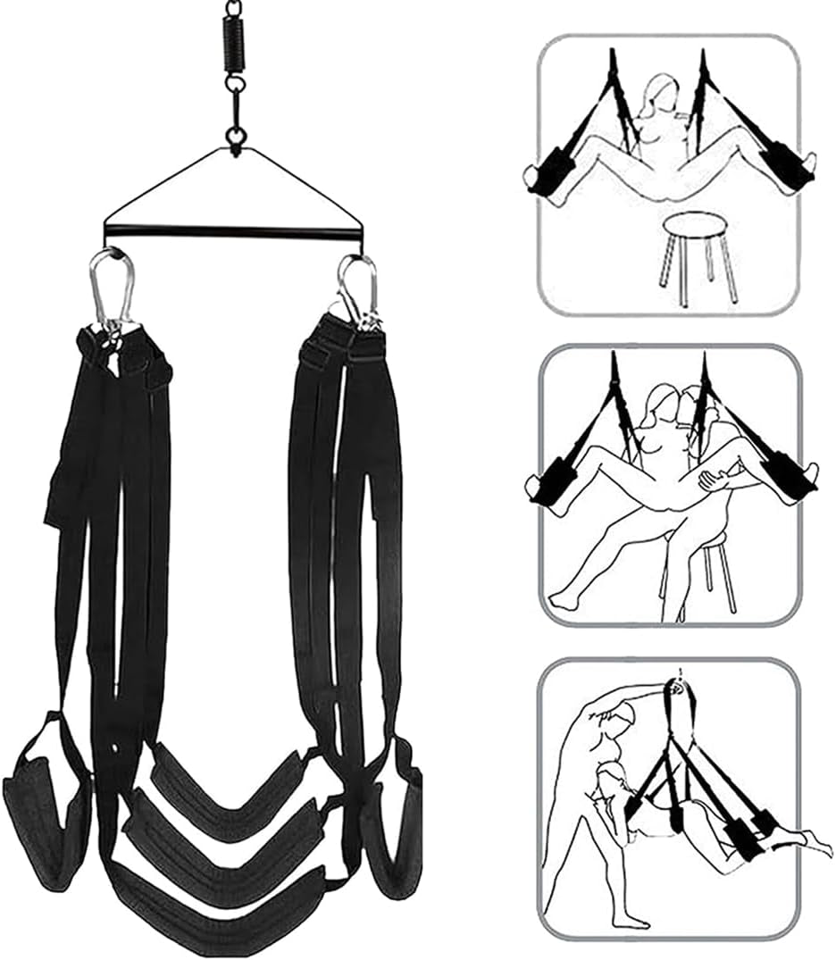 SpinVault 360° Ceiling Sex Swing 800lb Heavy Duty
