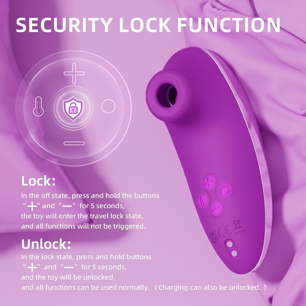 ThermavaX Heating Clit Sucker App Control Waterproof Quiet