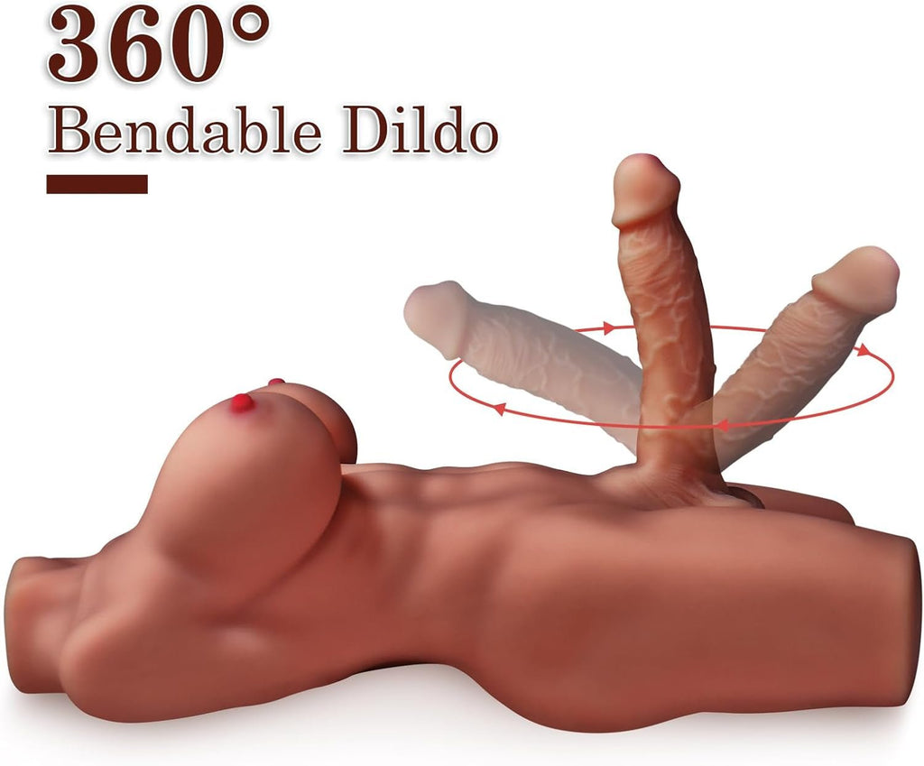ApexDual 3-in-1 Transgender Sex Doll Torso TPE 19lb