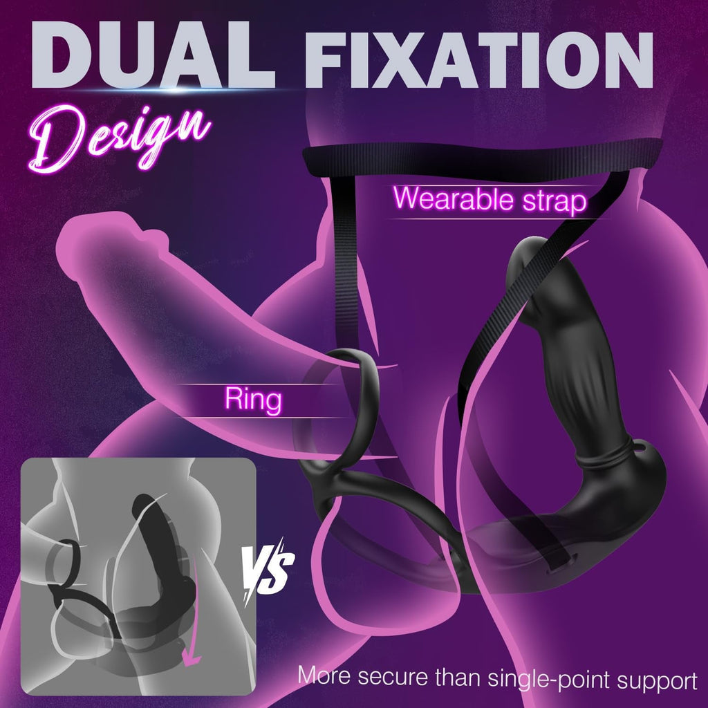 CoreDominus Thrusting Prostate Massager Cock Ring App Remote
