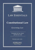 Constitutional Law, Law Essentials: Governing Law for Law School and Bar Exam Prep - Paperback