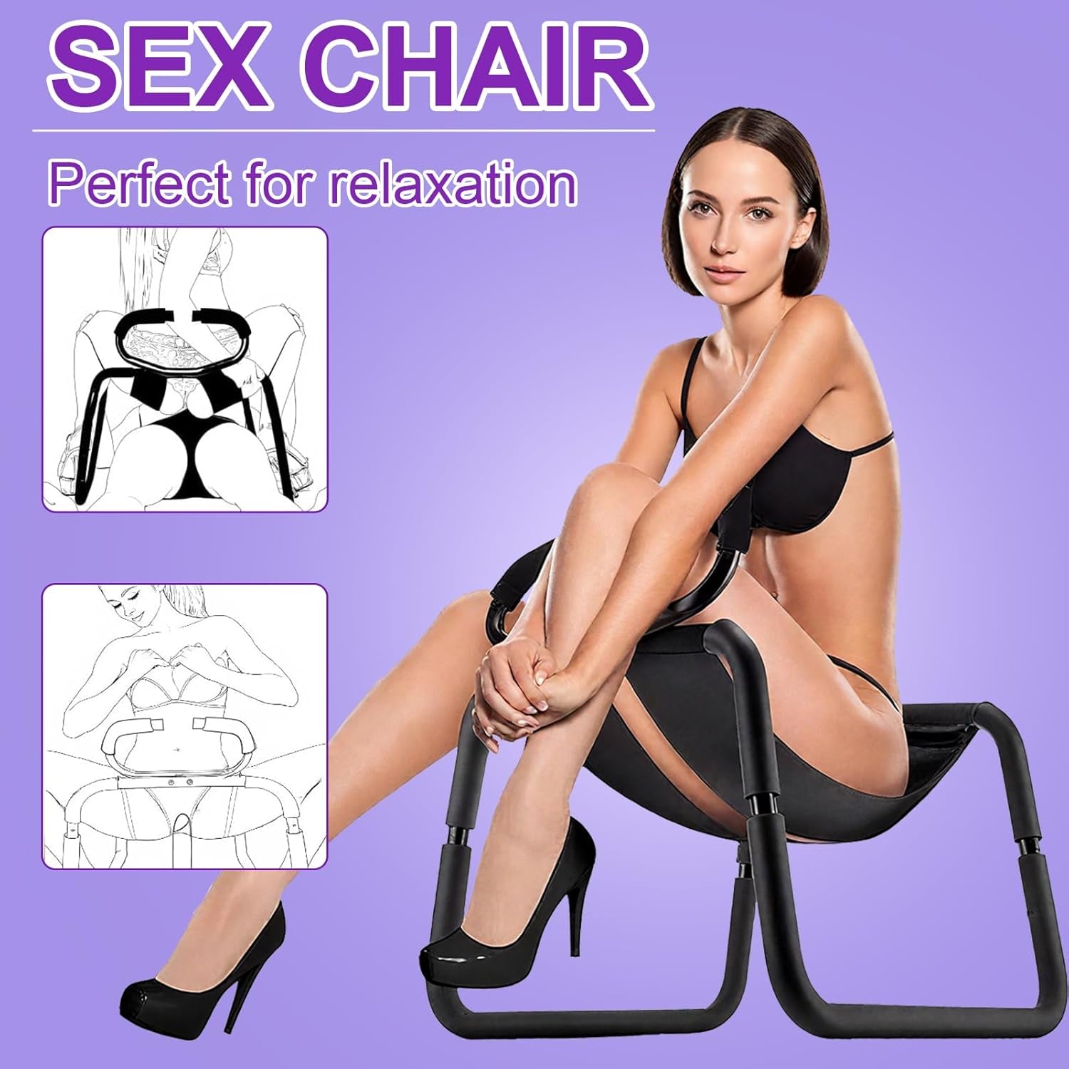 MotionCore Adjustable Bouncing Sex Chair 300LB