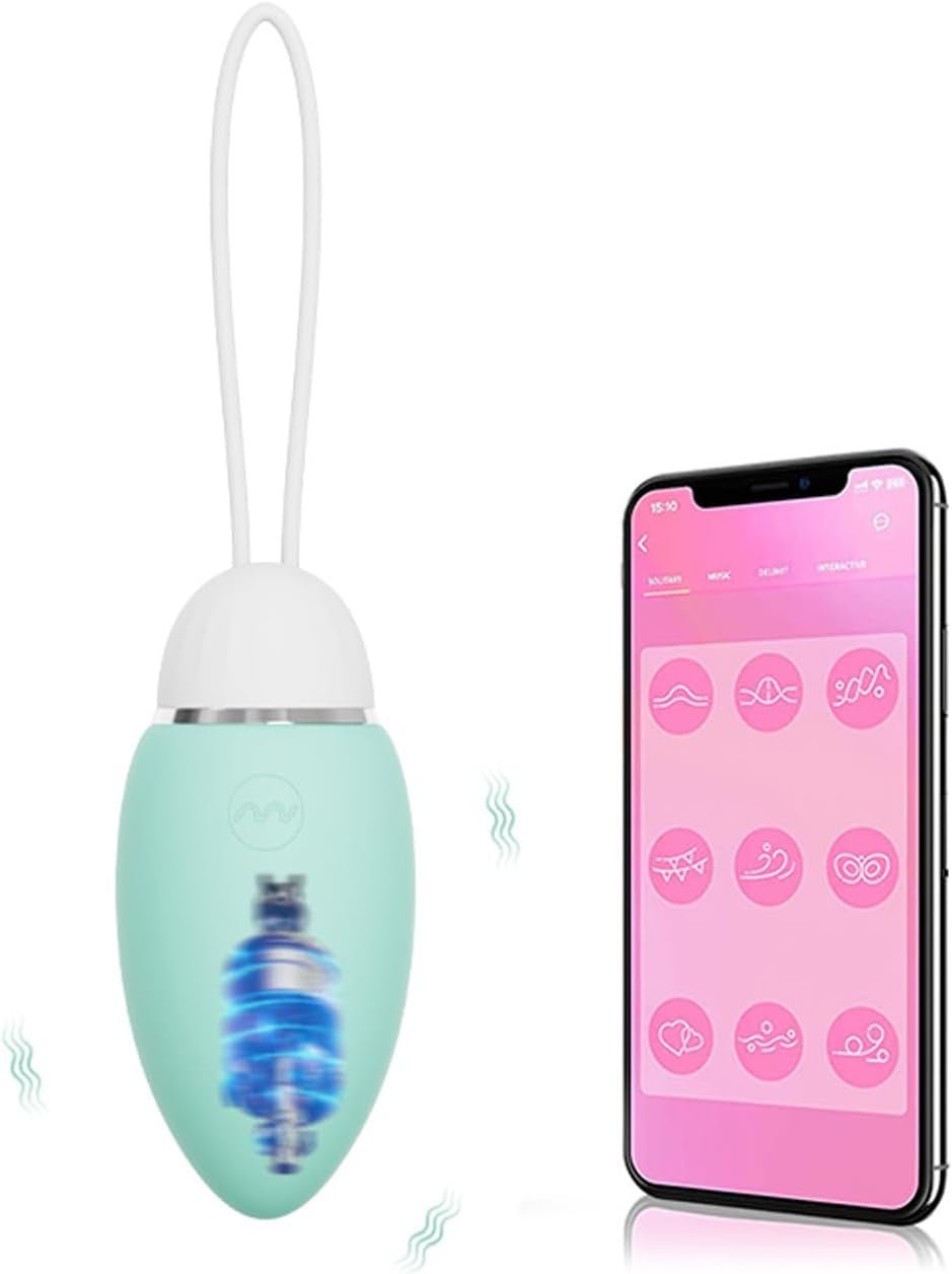 EmeraldSync App Remote Vibrating Egg 10 Modes Waterproof Quiet