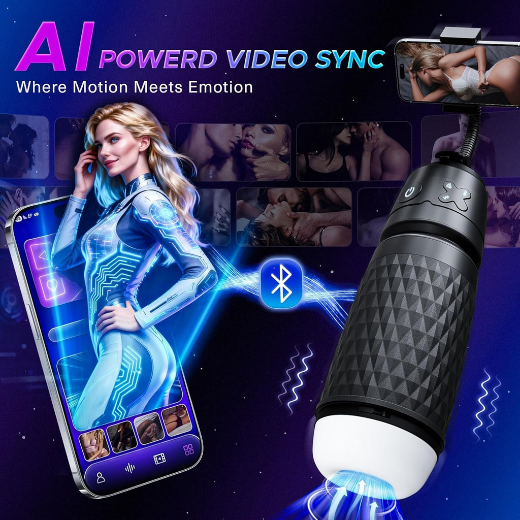SyncDrive AI Video Sync Male Masturbator App Control