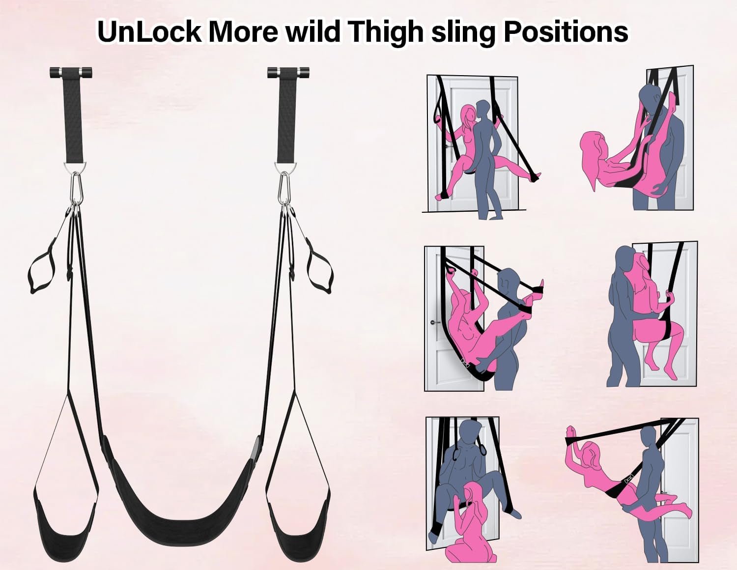 ElarisX Adjustable Door Swing with Handles