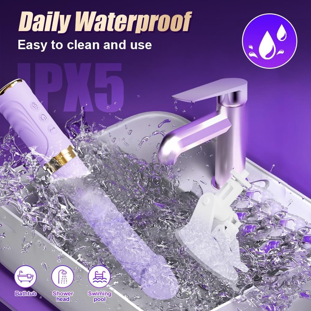 DeepGlide Dual-Motor Thrust Dildo Machine