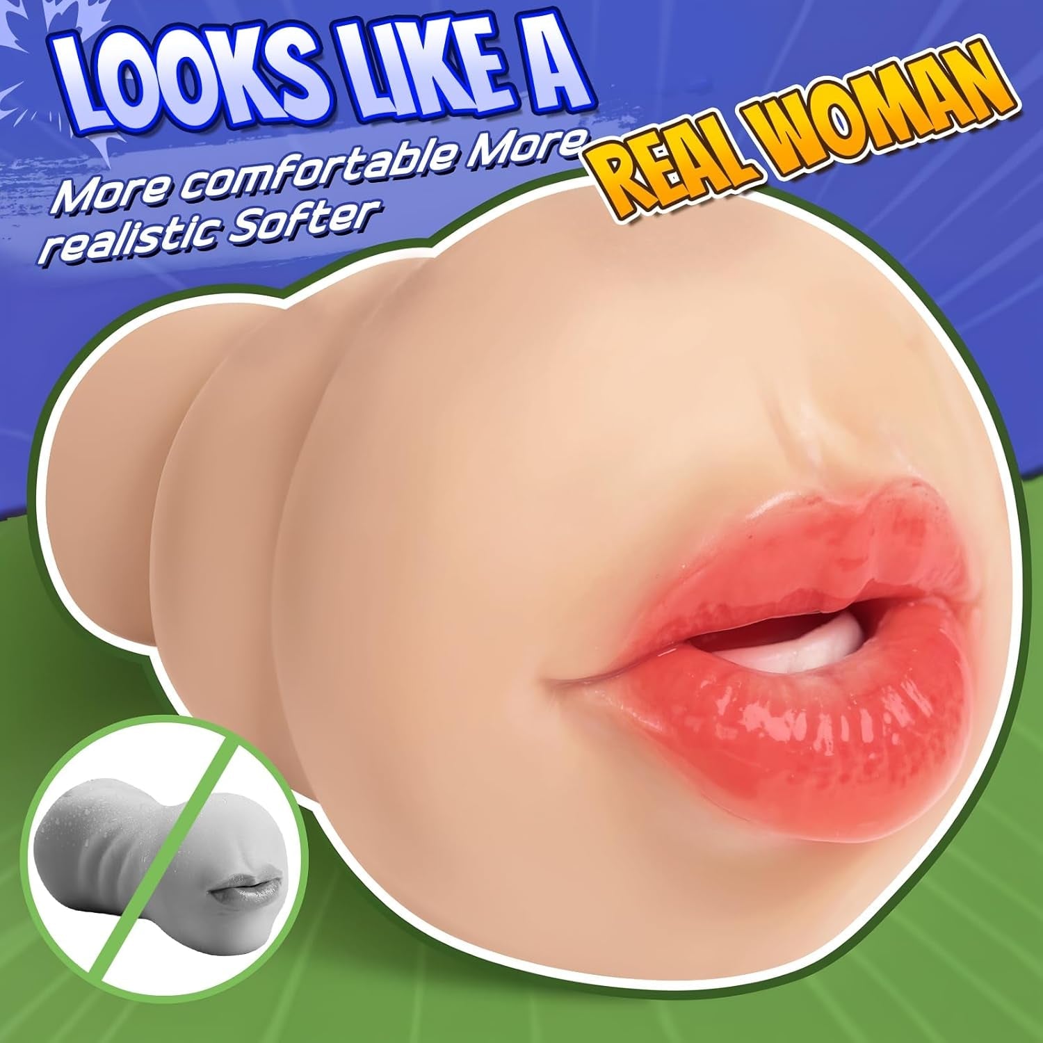 OralFlex BJ Pocket Pussy Sleeve for Penis Pump