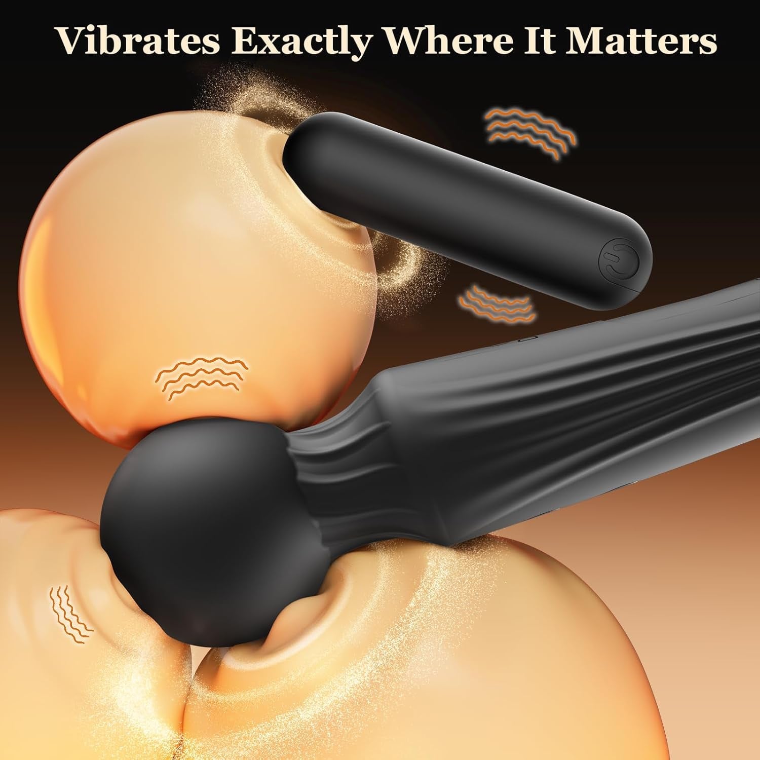 TrinityPlay 3 Piece Vibrator Set Wand Bullet Anal Plug