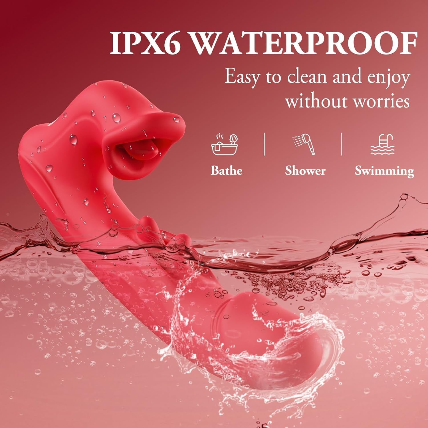 ZenvyX  Thrusting Rabbit Licking Vibrator 4-in-1 10 Modes G-Spot