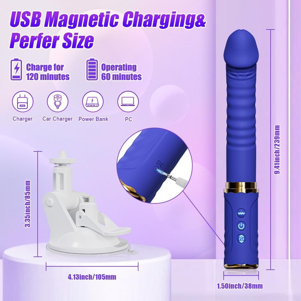 DeepPulse Thrusting Dildo Machine  10 Modes