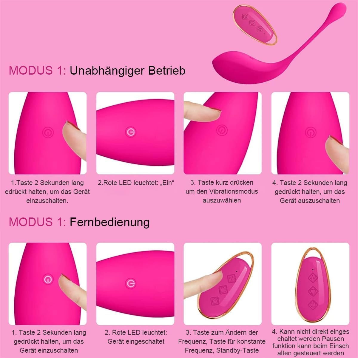 StealthSync Remote Vibrating Egg 12 Modes Waterproof Silent