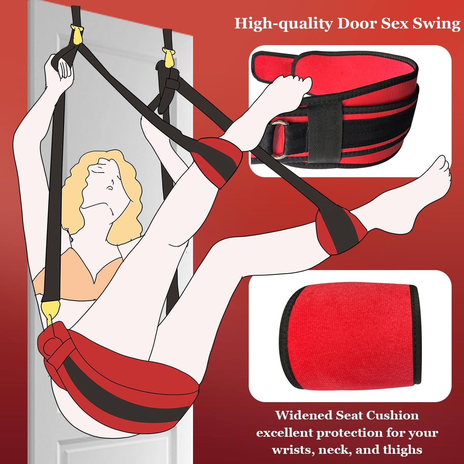 AerialyX 2-in-1 Door Sex Swing Large Cushion