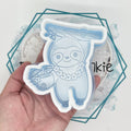 Hanging Summer Sloth Freshie Mold