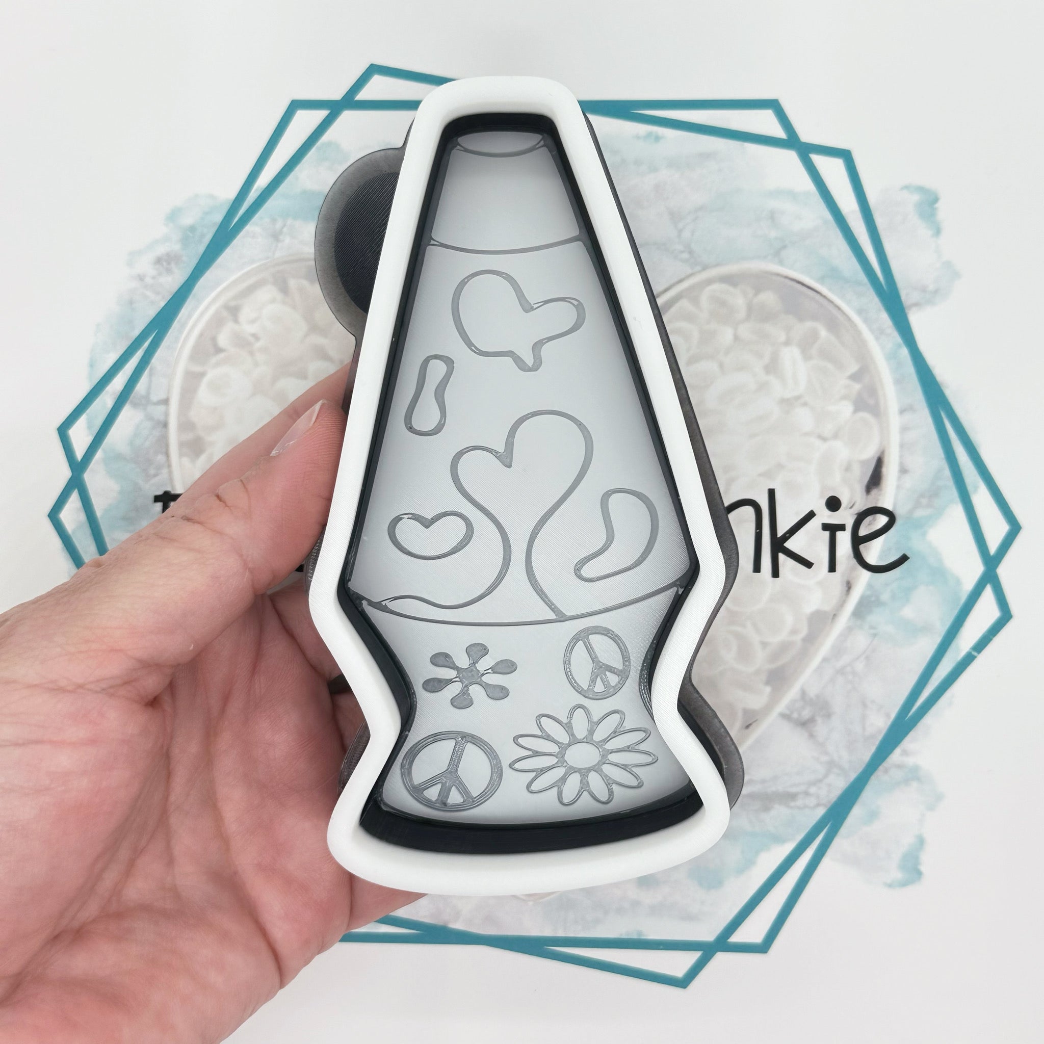 Retro Lava Lamp Freshie Mold