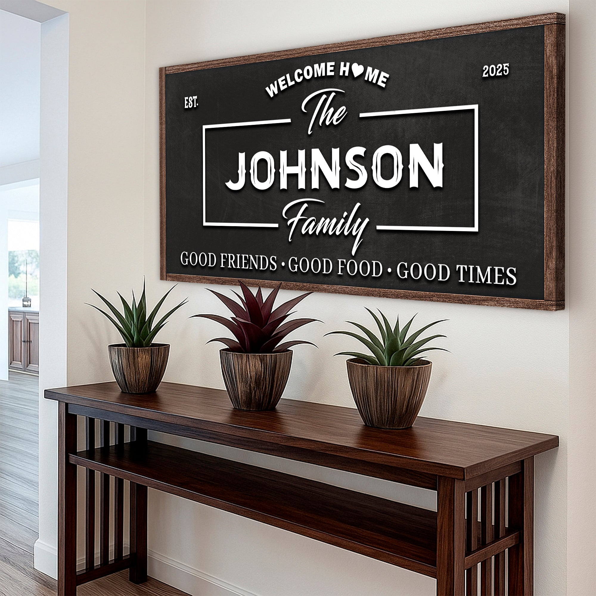 Welcome Home Wall Sign