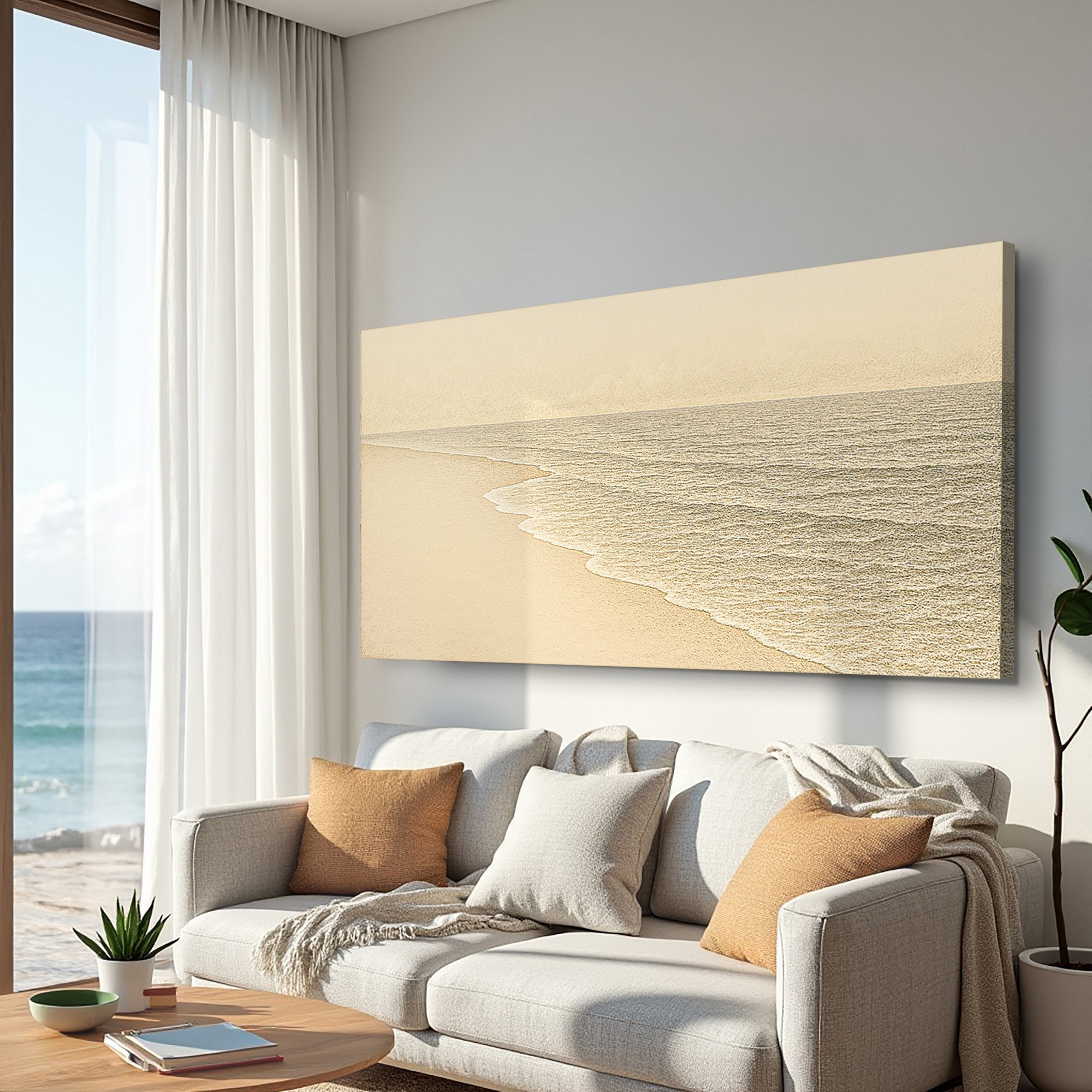 Beach Shoreline Coastal Wall Art III