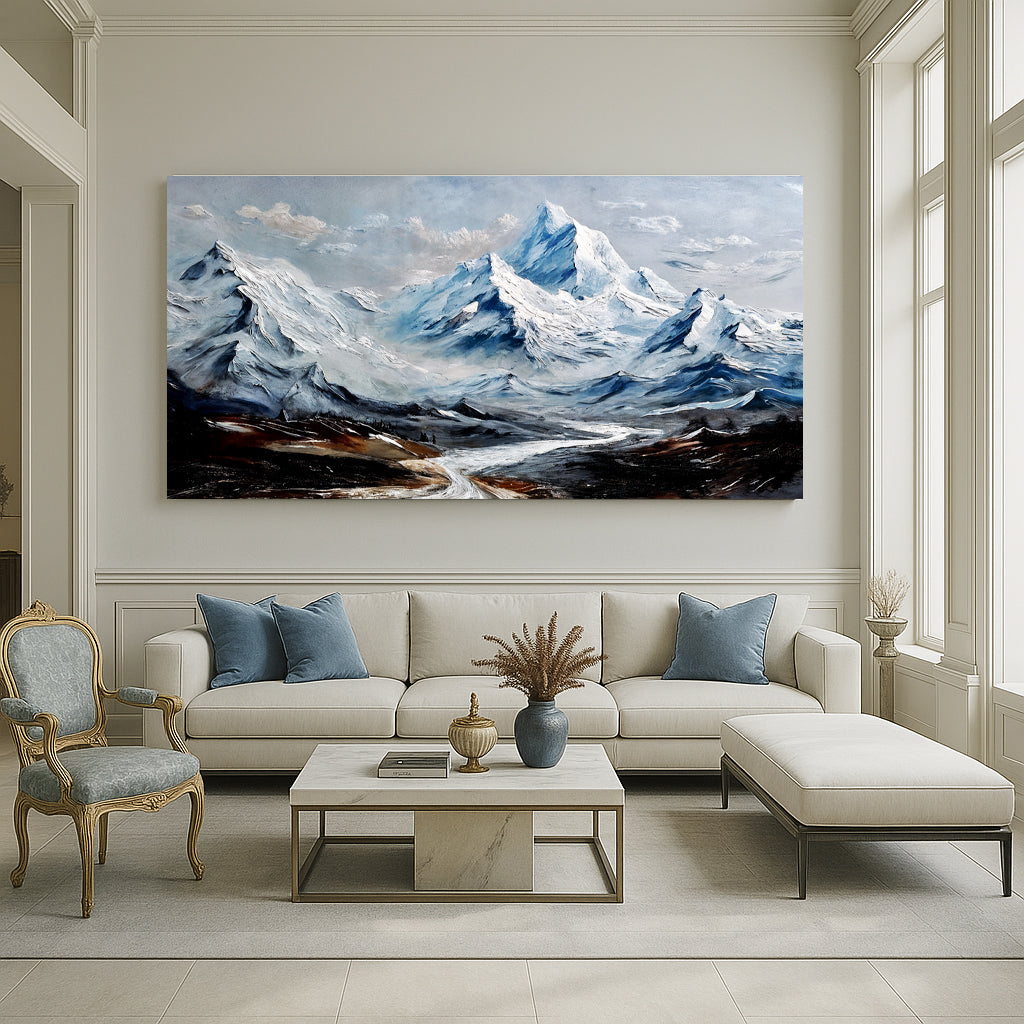 Mountain Minimalist Wall Art II