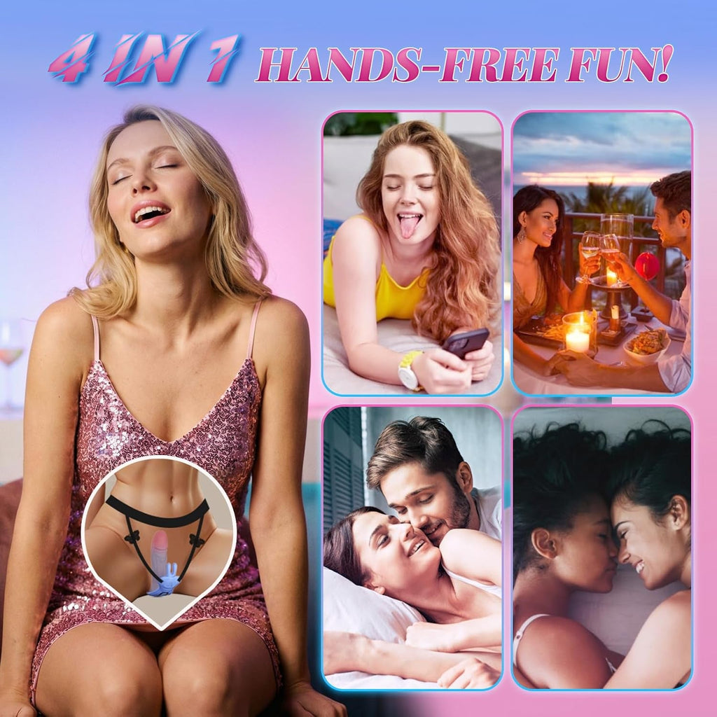 ThrustSync Thrusting Wearable Panty Vibrator APP Control