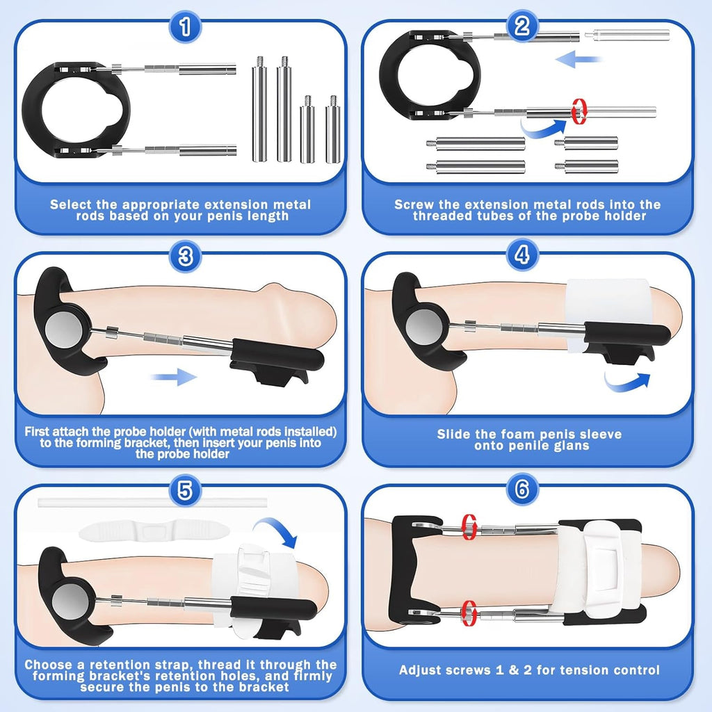 FlexionPro Penis Extender Adjustable Traction Device