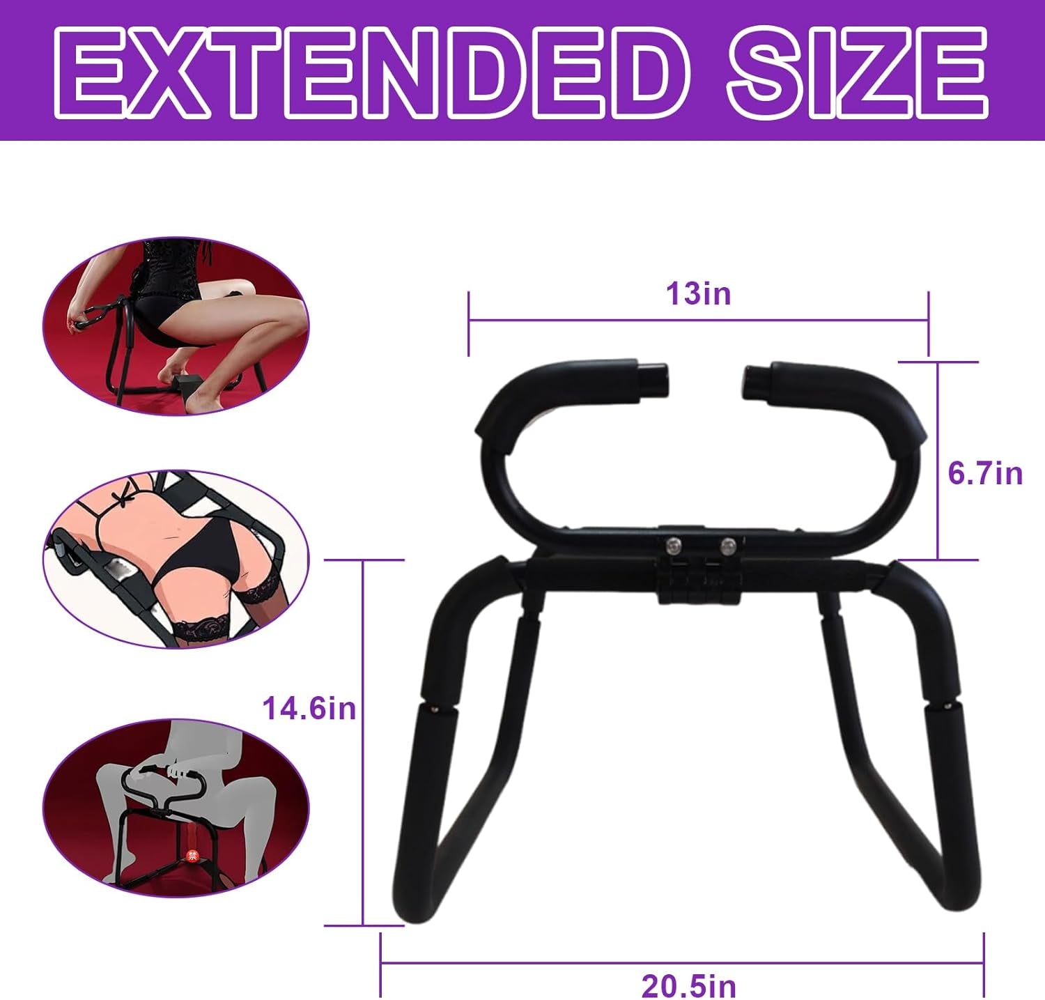 MotionCore Adjustable Bouncing Sex Chair 300LB