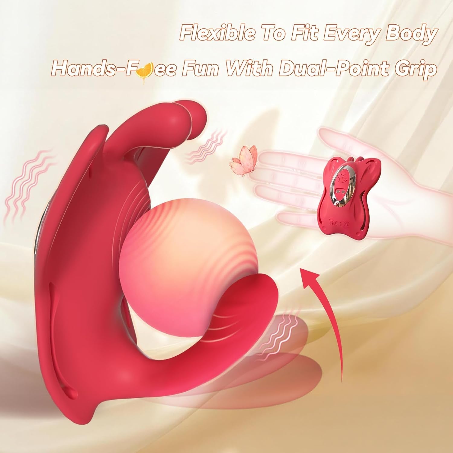 ButterflySync APP Butterfly Couple Panty Vibrator 9 Modes