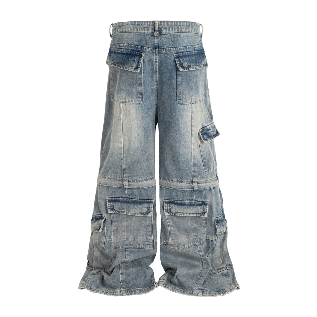 AZUL CONVERT CARGO DENIM