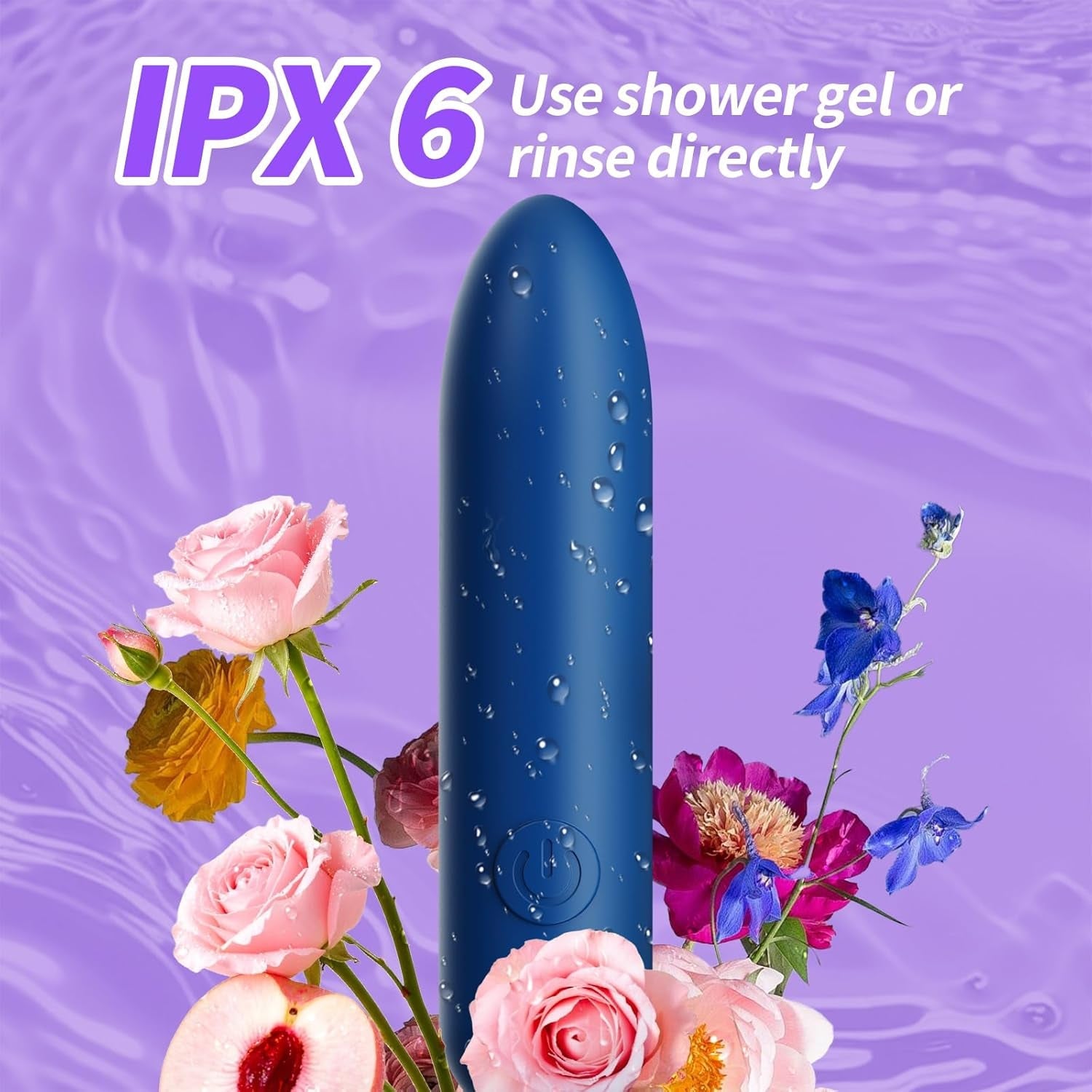 SilkCore Mini Bullet Vibrator 10 Modes Waterproof Rechargeable