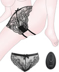 VelvetOpen Remote Open Crotch Vibrating Panties