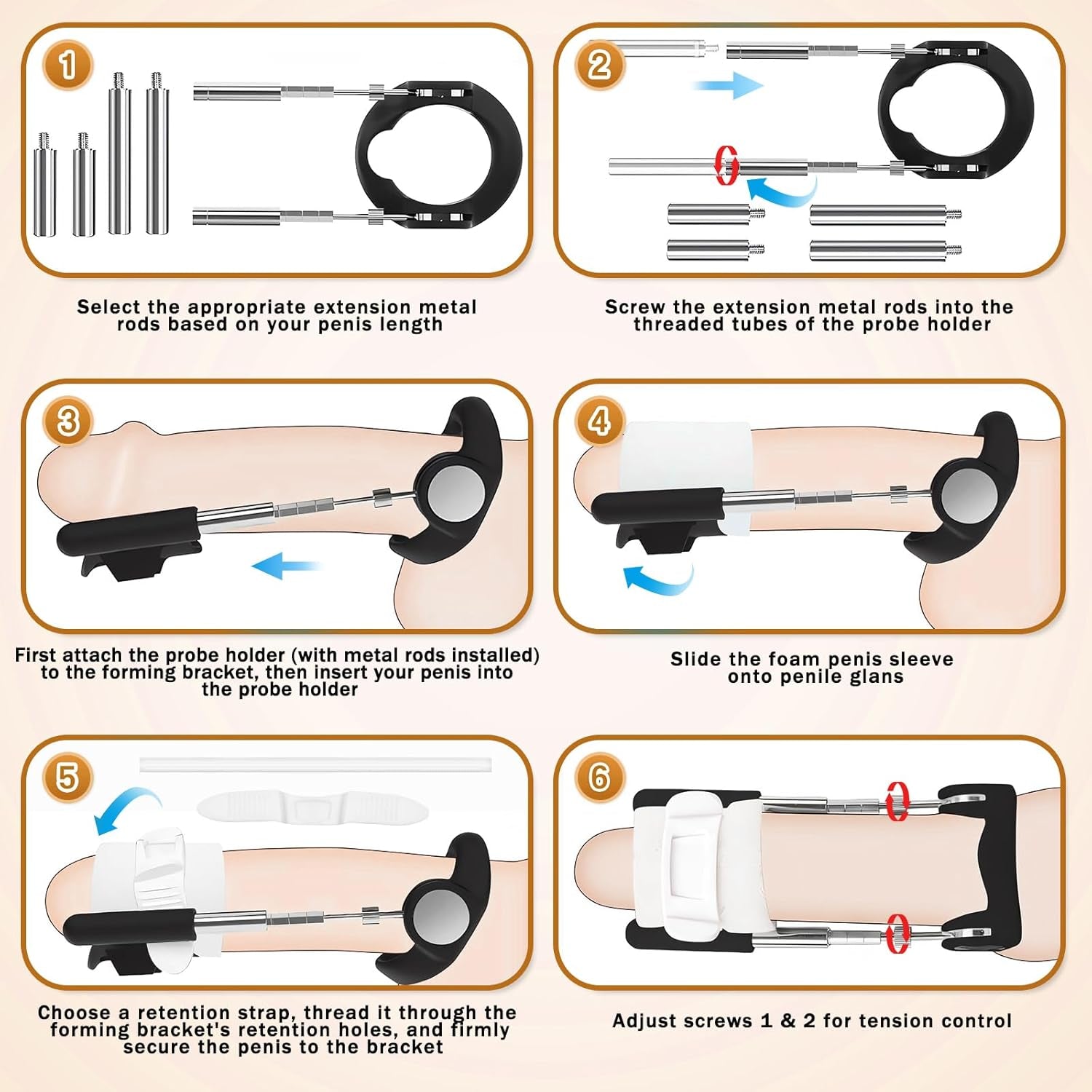 LuxTrax Penis Extender Adjustable Traction Device