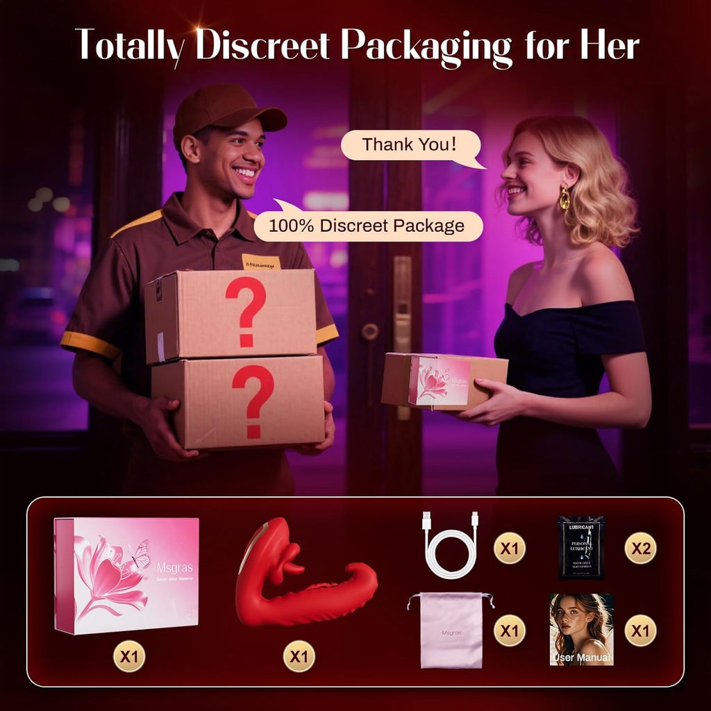 ElyraSync App Control G-Spot Vibrator 3-in-1 Tongue Toy
