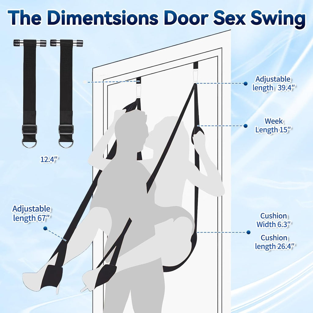 OrvexaX 360° Spinning Sex Swing 800lb Dual Mount