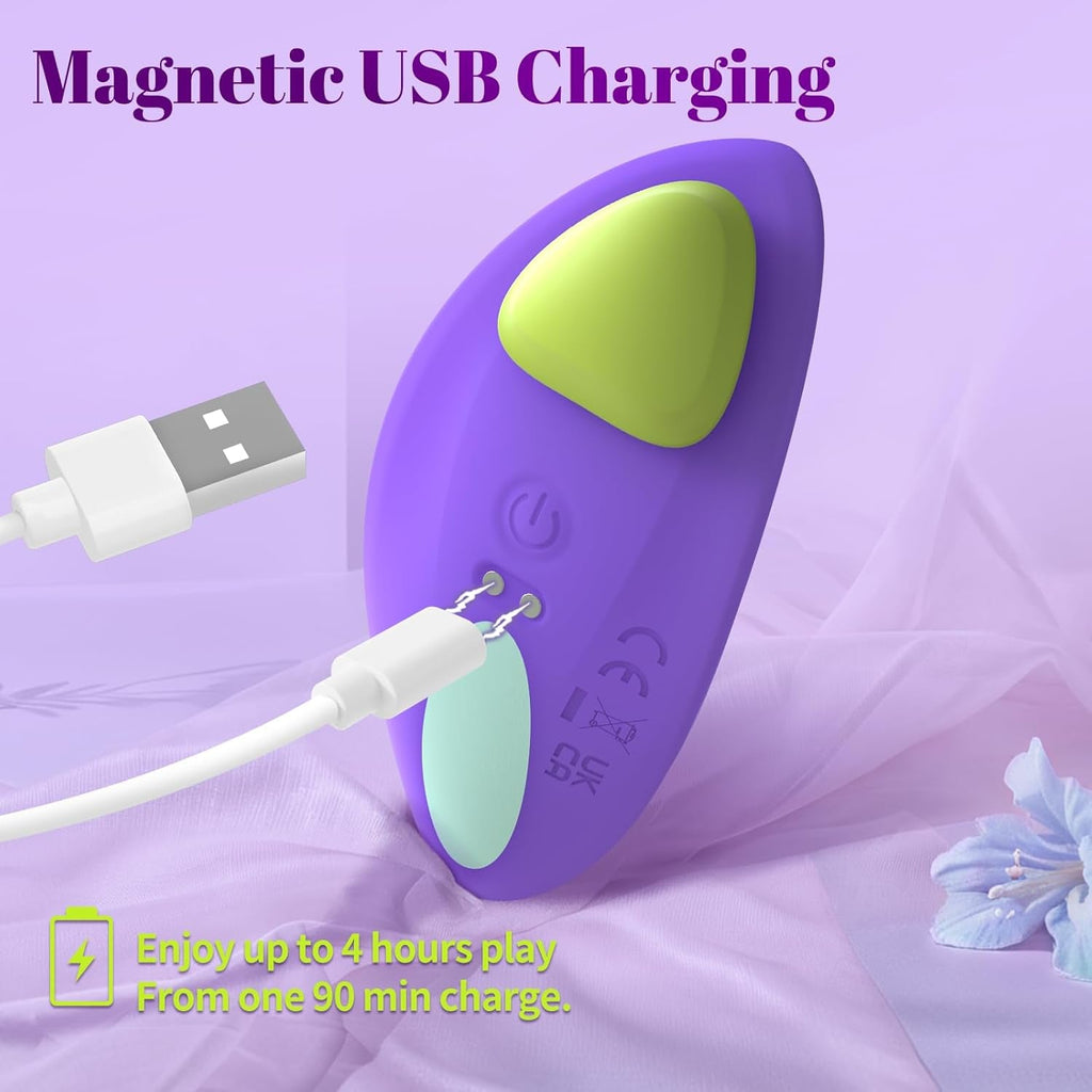 StealthClip Magnetic Wearable Panty Vibrator 10 Modes