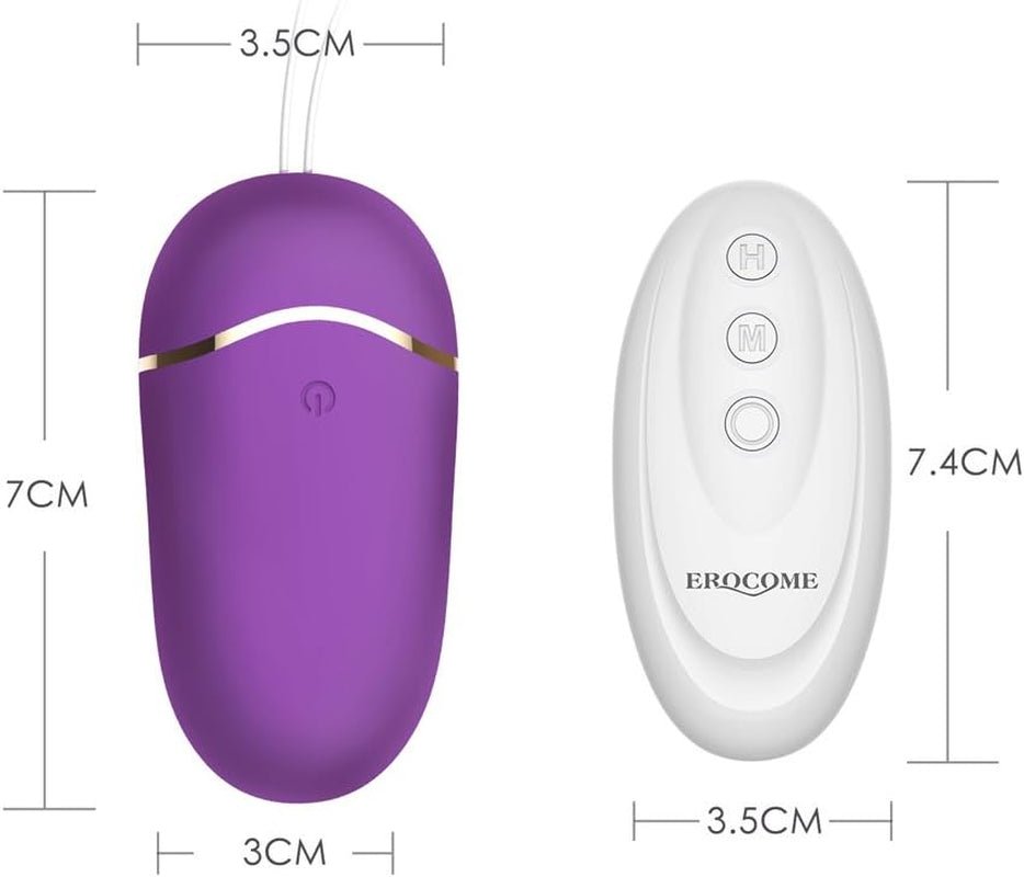 BoostVibe Egg Vibrator 12 Modes Quiet Waterproof Silicone
