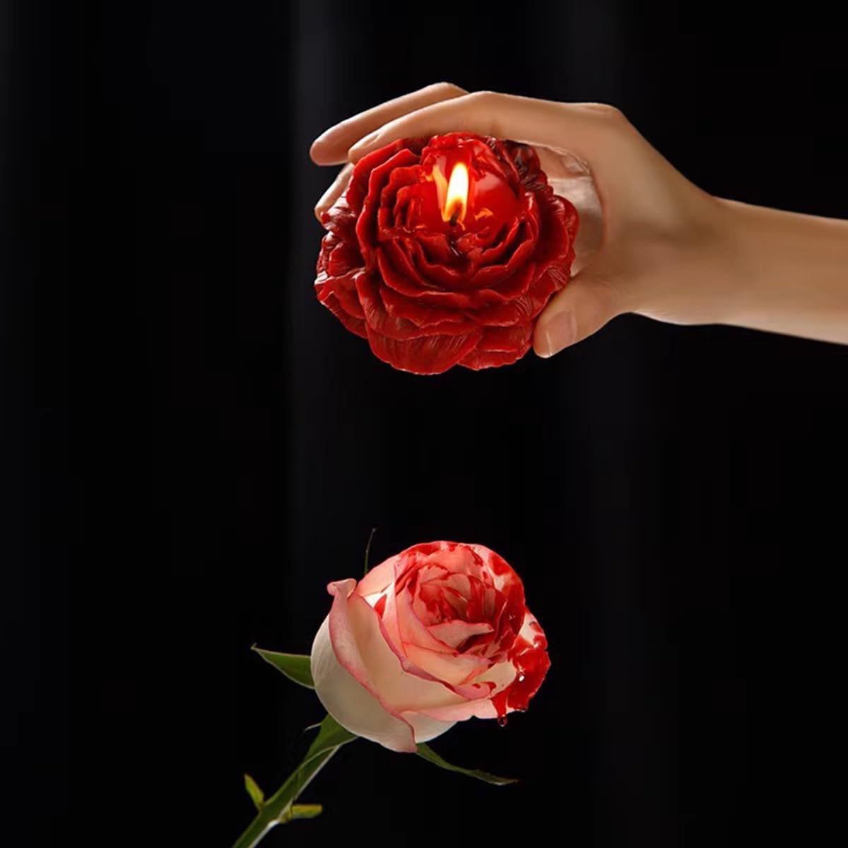 BDSM Low Temperature Wax Play Candles (4Pcs)