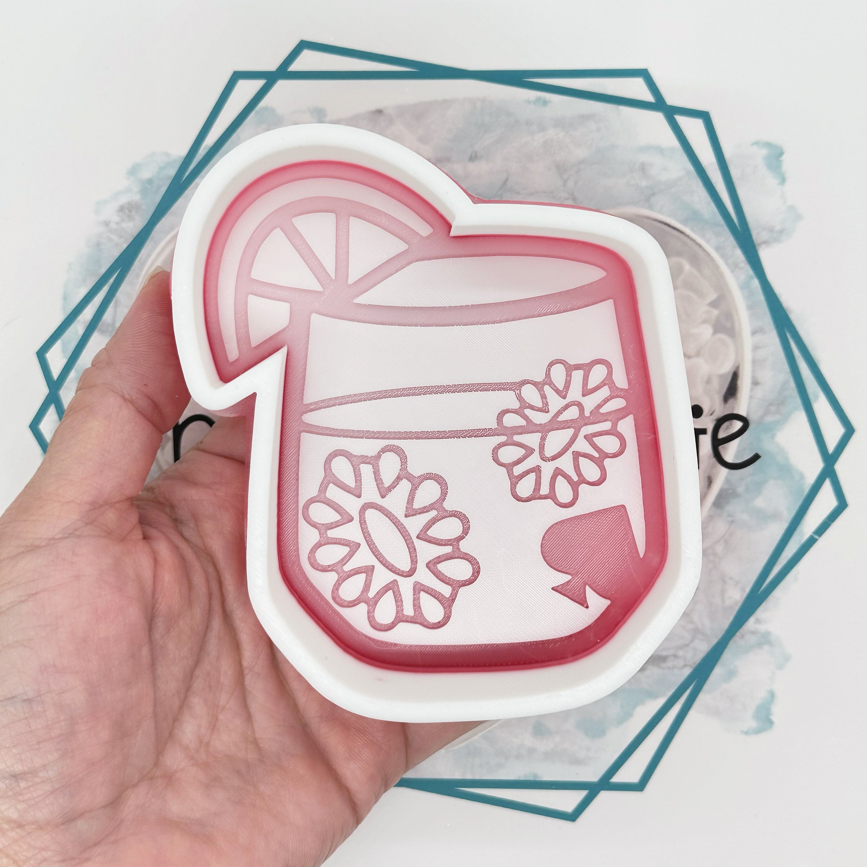 Western Cocktail Freshie Mold