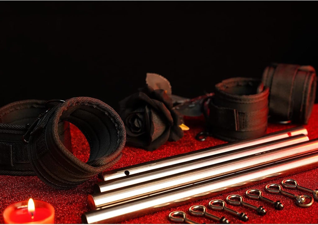 SilverFeather Spreader Bar BDSM Kit